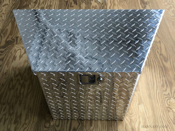 Triton 05031-1 Aluminum Diamond Plate Cargo Box
